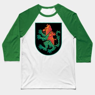 Medieval Cat Baseball T-Shirt